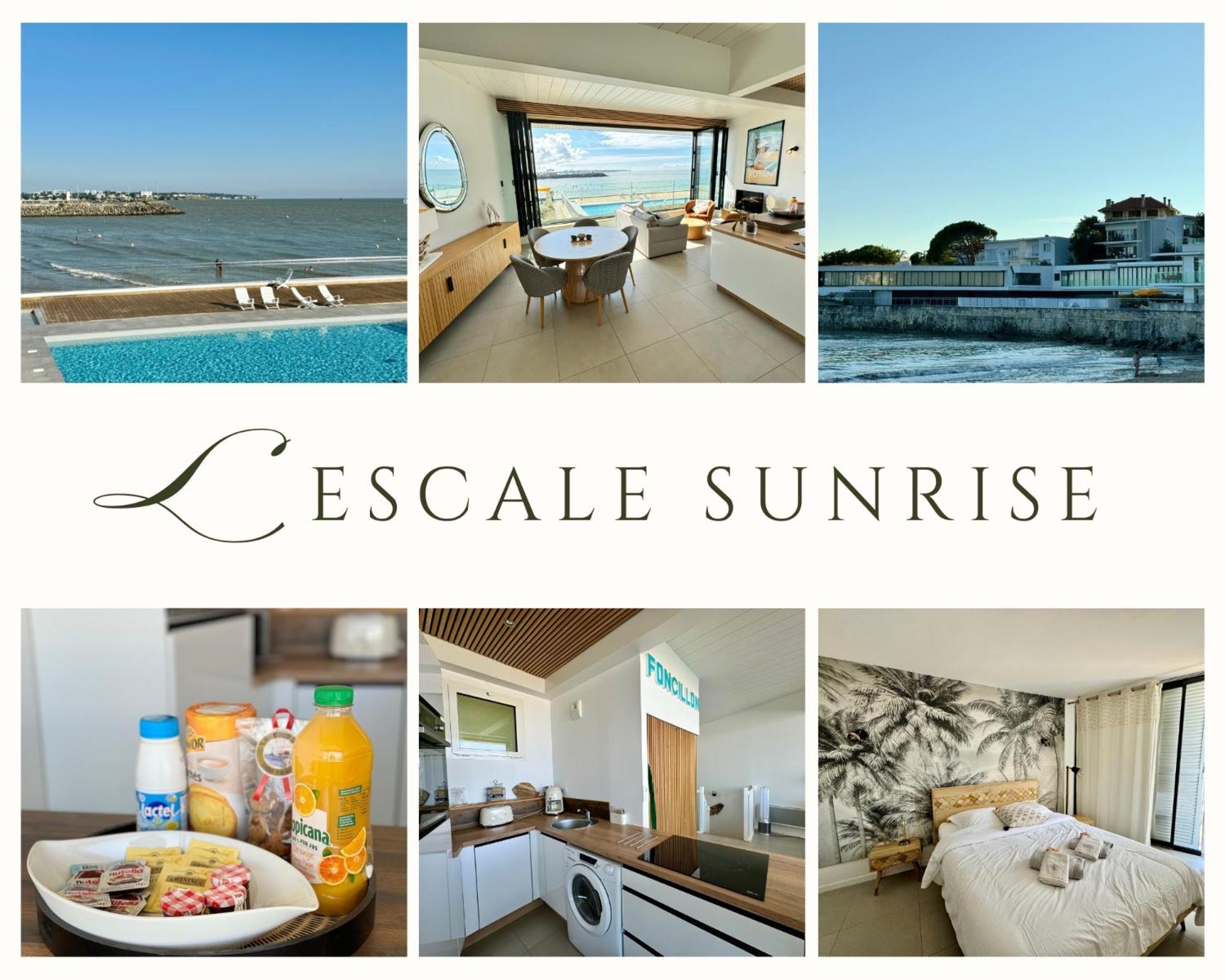 로양 Le Sunrise - Panorama Sur L'Estuaire 아파트 외부 사진